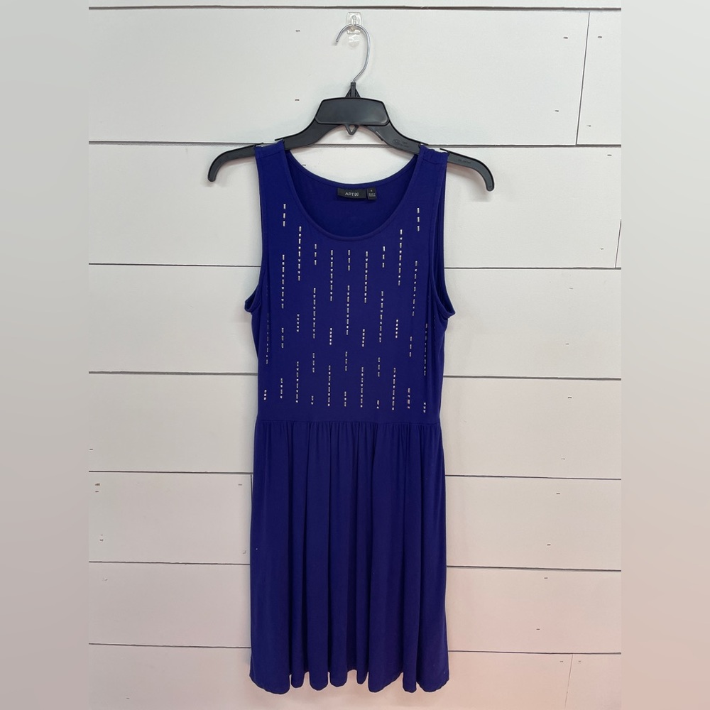 Apt 9 Womens Royal Blue Dress with pockets